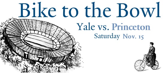 Bike to the Yale Bowl this Saturday, November 15